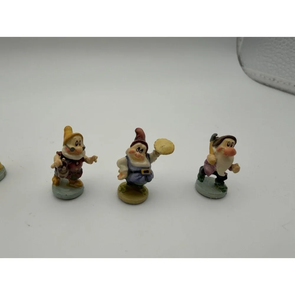 1987 Disney SNOW WHITE & SEVEN DWARFS Cottage GOEBEL Miniatures 1987 Limited Ed